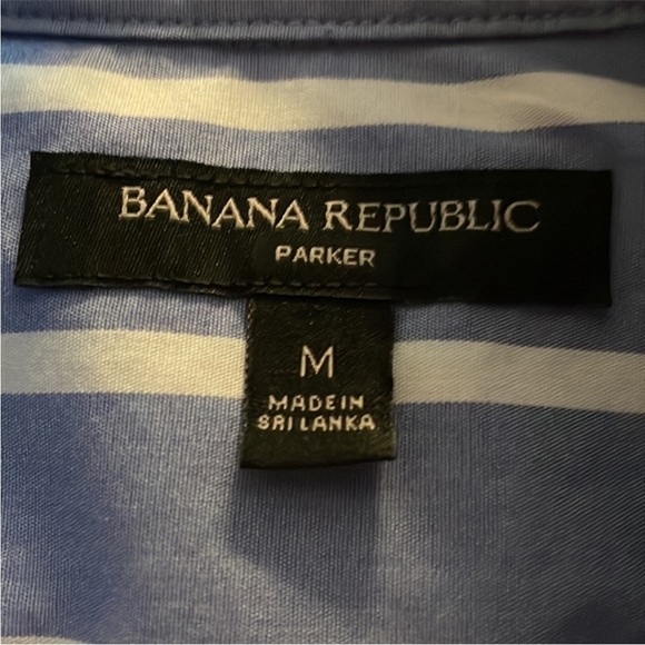 Banana Republic Blue and White Striped Top - Picture 5 of 8